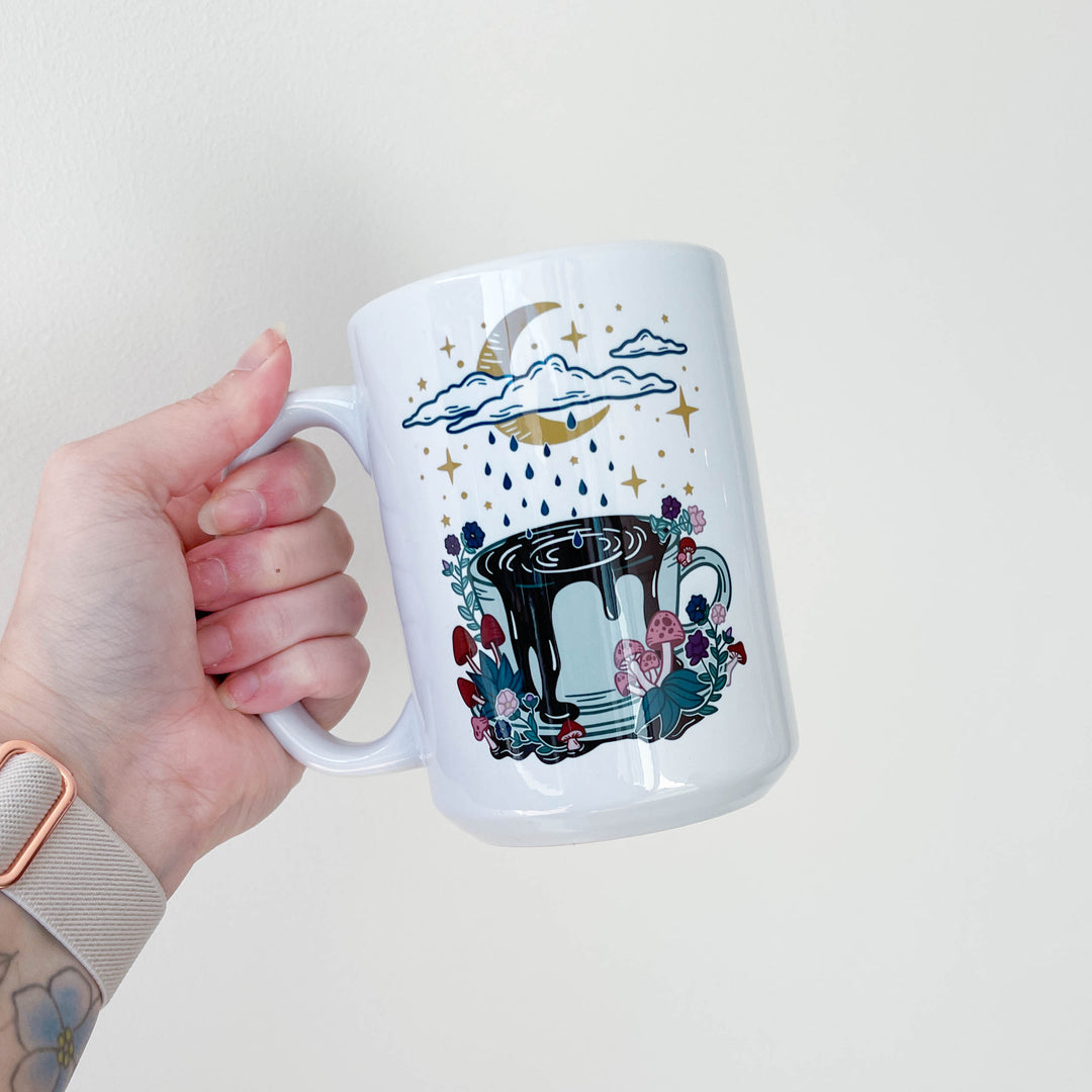 Coffee Brings Life 15 oz. Mug