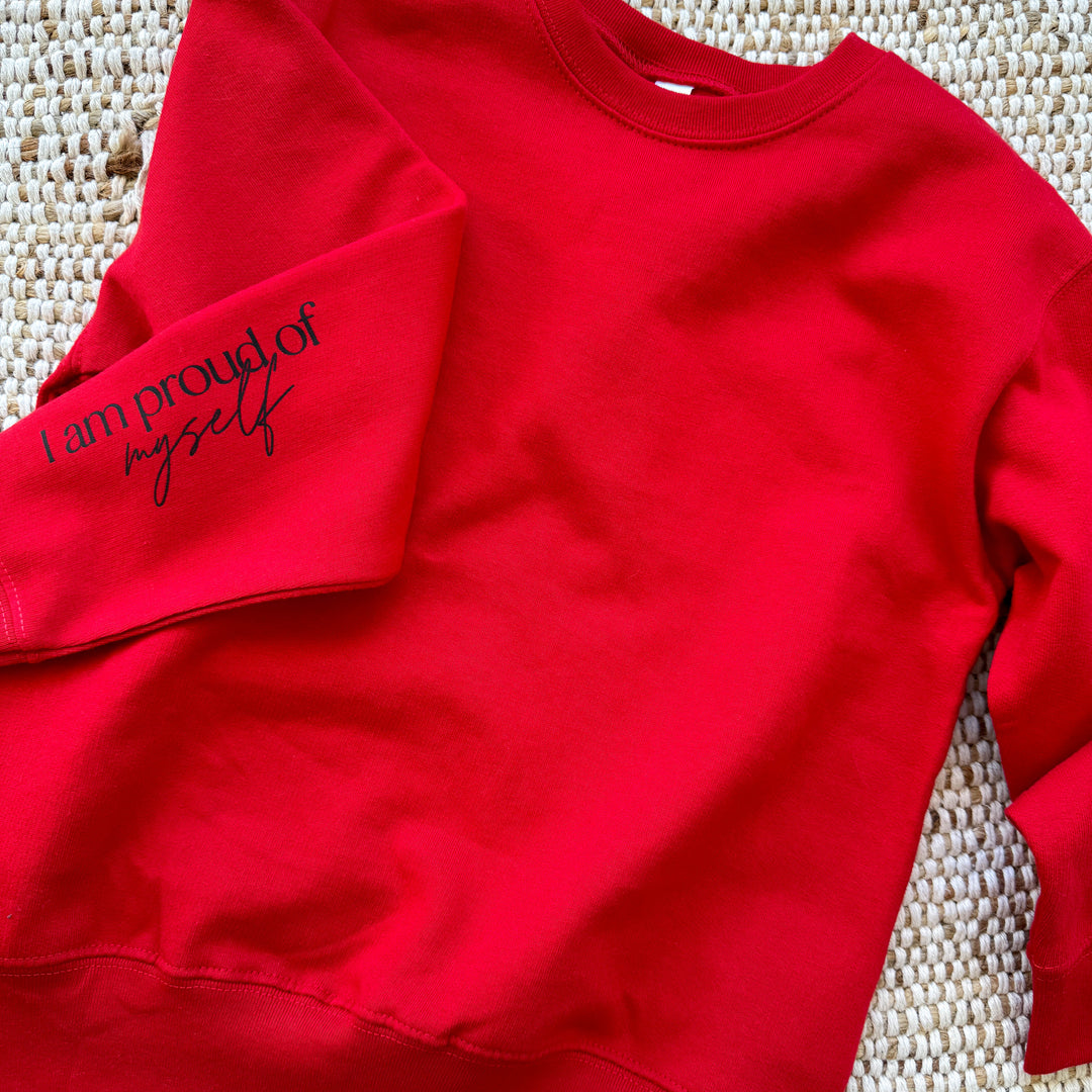 I Am Proud Of Myself Youth Pullover