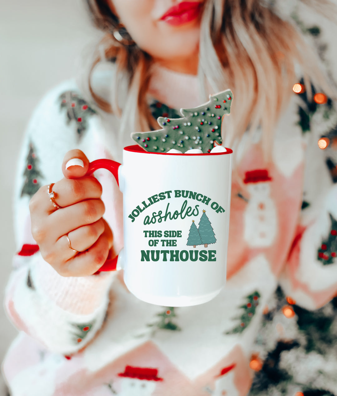 The Jolliest Bunch 15 oz. Mug
