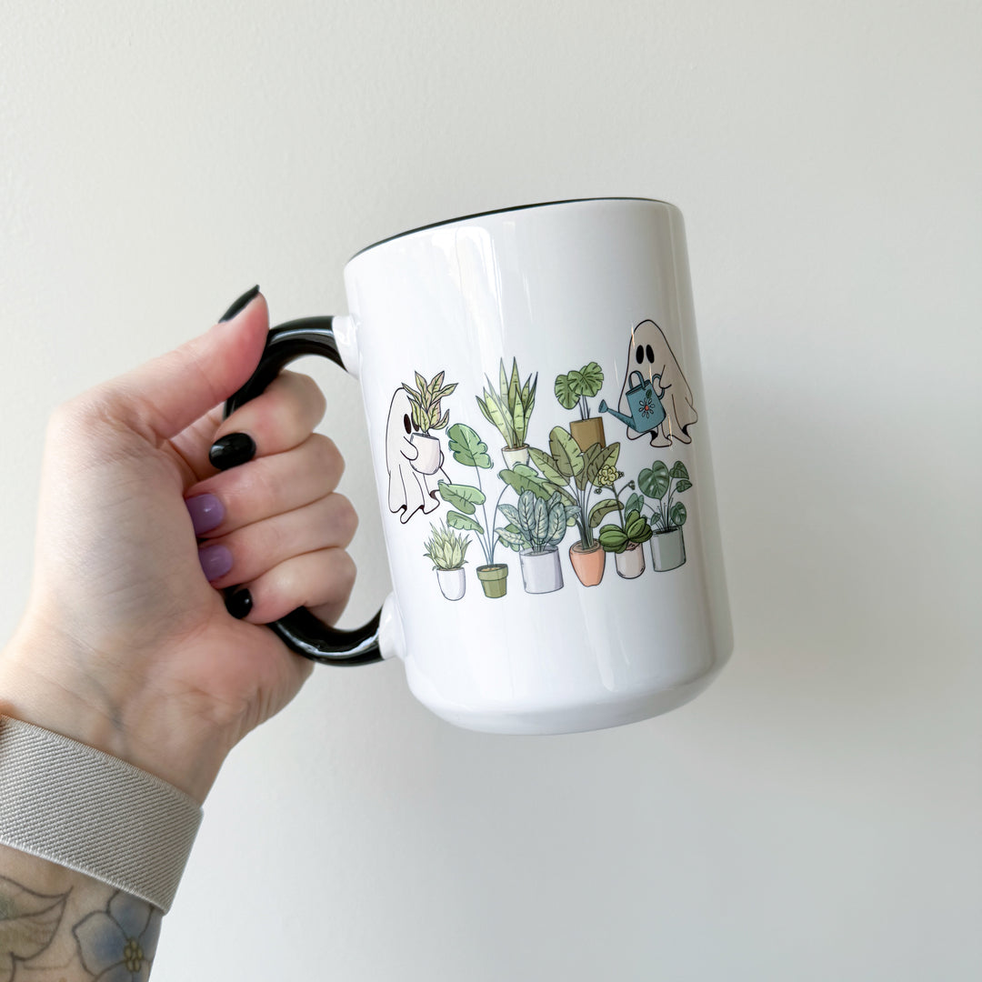 Plant Loving Ghosts 15 oz. Mug