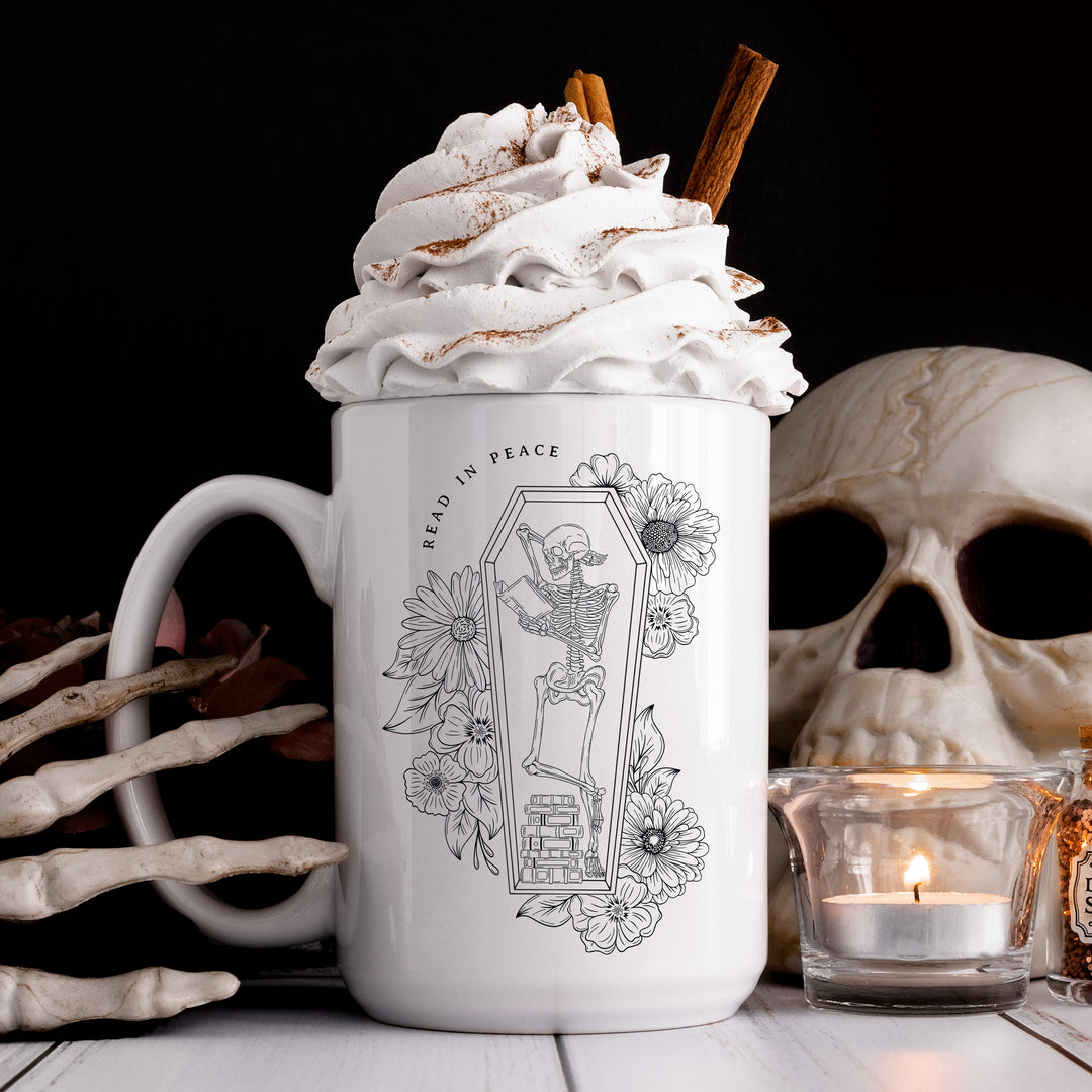 Read in Peace 15 oz. Mug