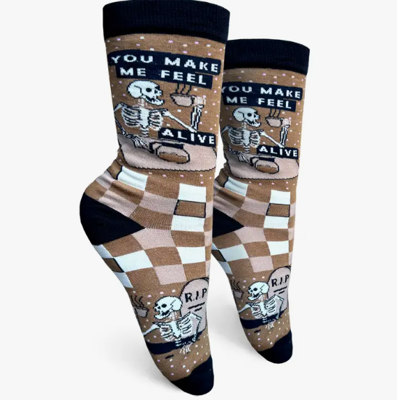You Make Me Feel Alive Socks