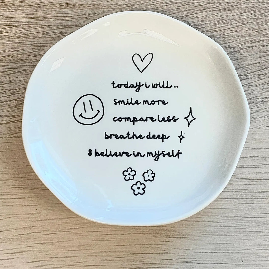 Today I Will Believe In Myself Tray | Featured Brand
