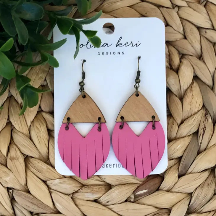 Hot Pink Josie Earrings | Featured Brand