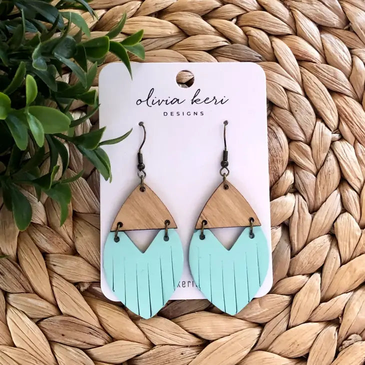 Mint Josie Earrings | Featured Brand