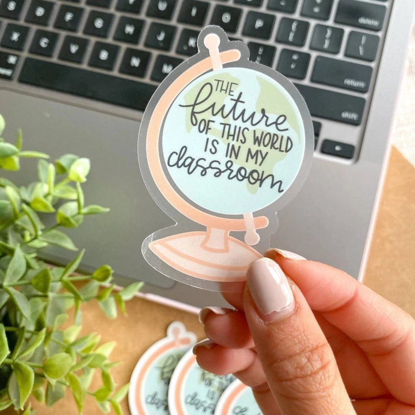 Future of This World Clear Vinyl Sticker | Featured Brand