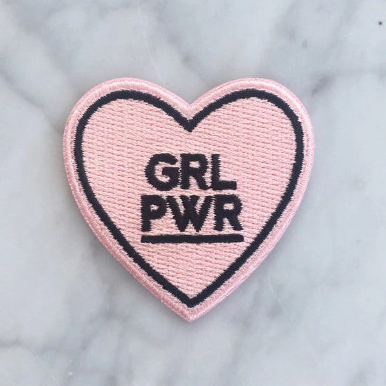 GRL PWR Heart Patch | Featured Brand