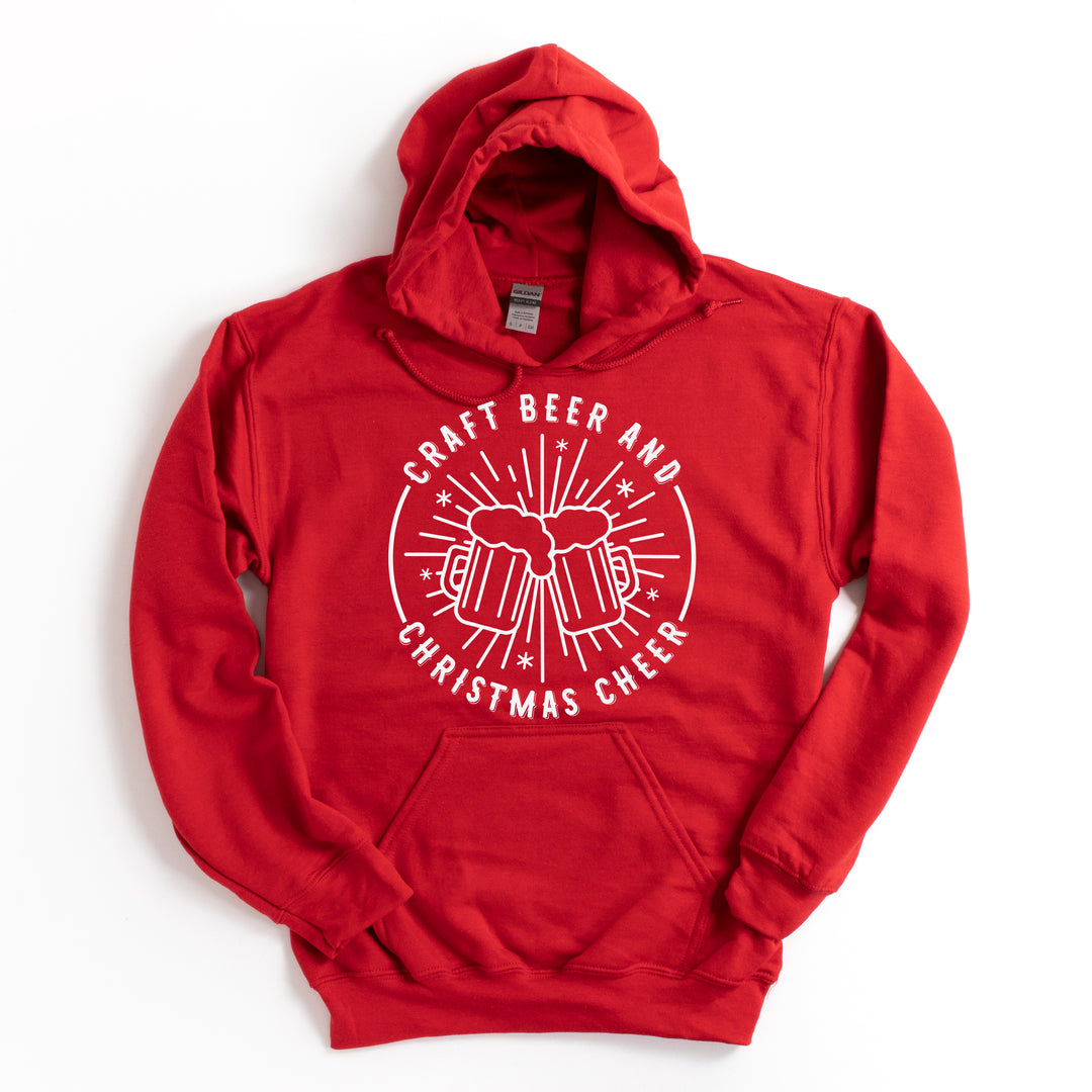 Craft Beer and Christmas Cheer Hoodie