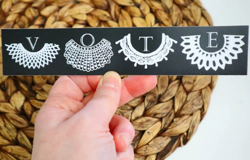 Vote RBG Bumper Sticker | Featured Brand