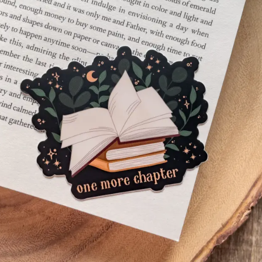 One More Chapter Waterproof Sticker | Featured Brand
