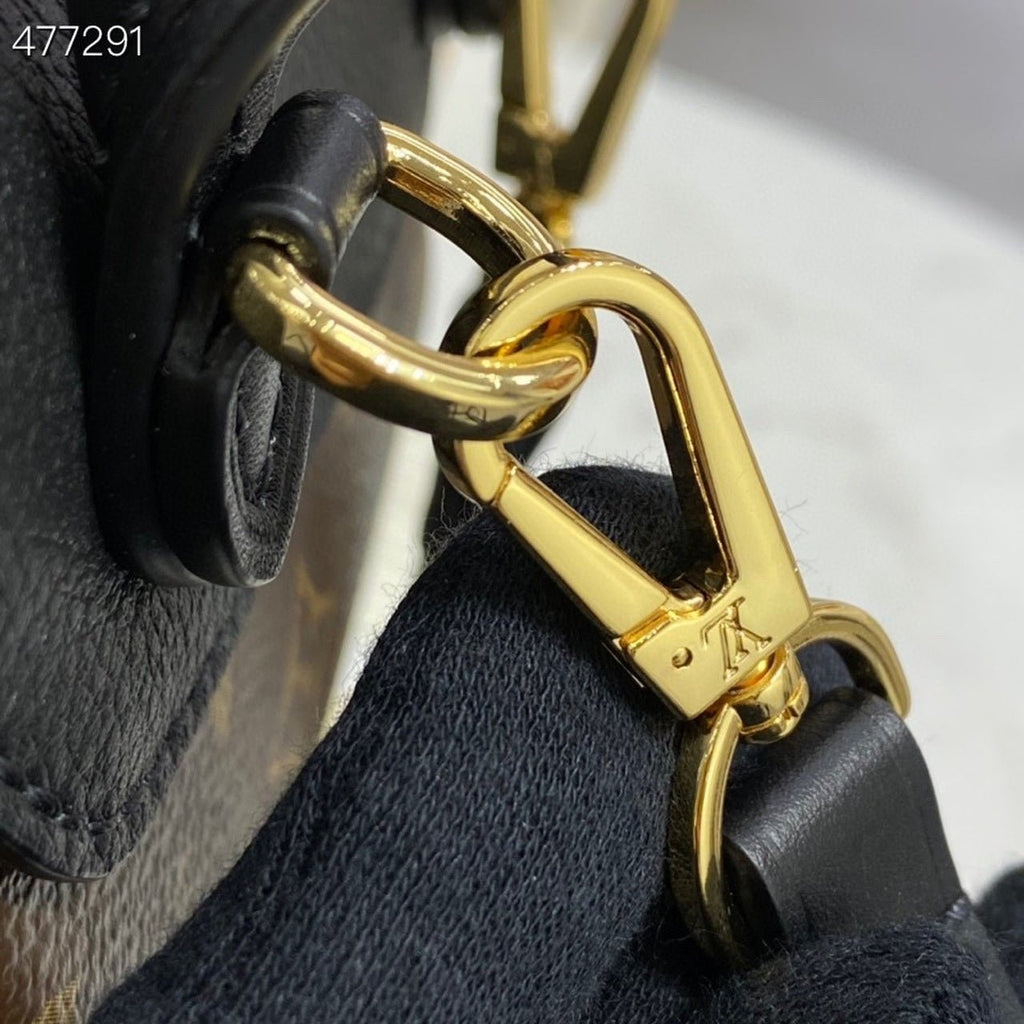 Louis Vuitton Montsouris BB Bag Monogram Canvas Spring/Summer Collection M44502 Brown/Black