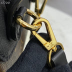 Louis Vuitton Montsouris BB Bag Monogram Canvas Spring/Summer Collection M44502 Brown/Black