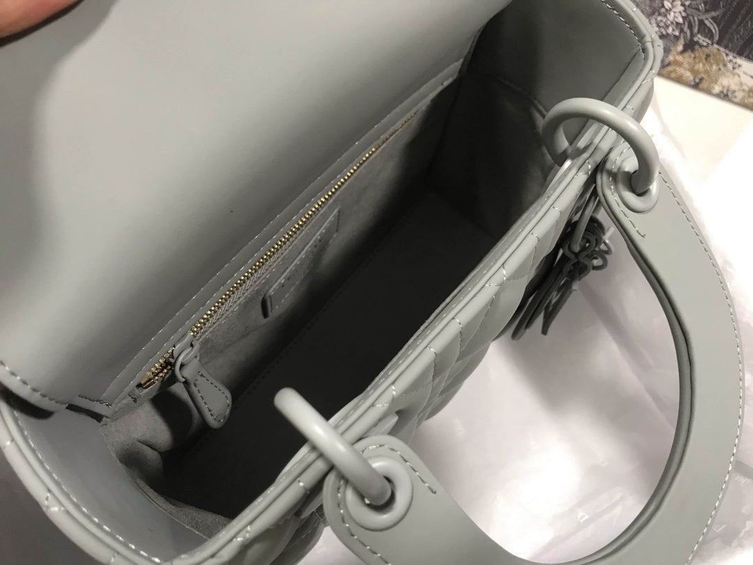 Christian Dior Grey Lady Dior My 26cm