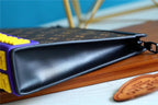 Louis Vuitton Pochette Voyage MM LV Rubber Monogram Canvas Brown For Men, Men’s Travel Accessories 27cm LV M80792