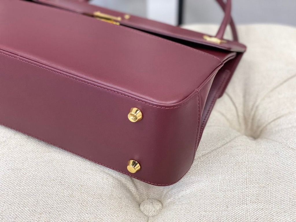 Christian Dior Pareisenne Bag 30cm Red Wine