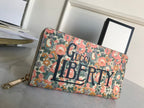 Liberty London Floral Printed Zip-around Wallet 19cm
