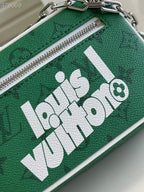 Louis Vuitton Mini Soft Trunk 18cm Zoom with Friends Monogram Canvas Spring/Summer Collection M80159, Green