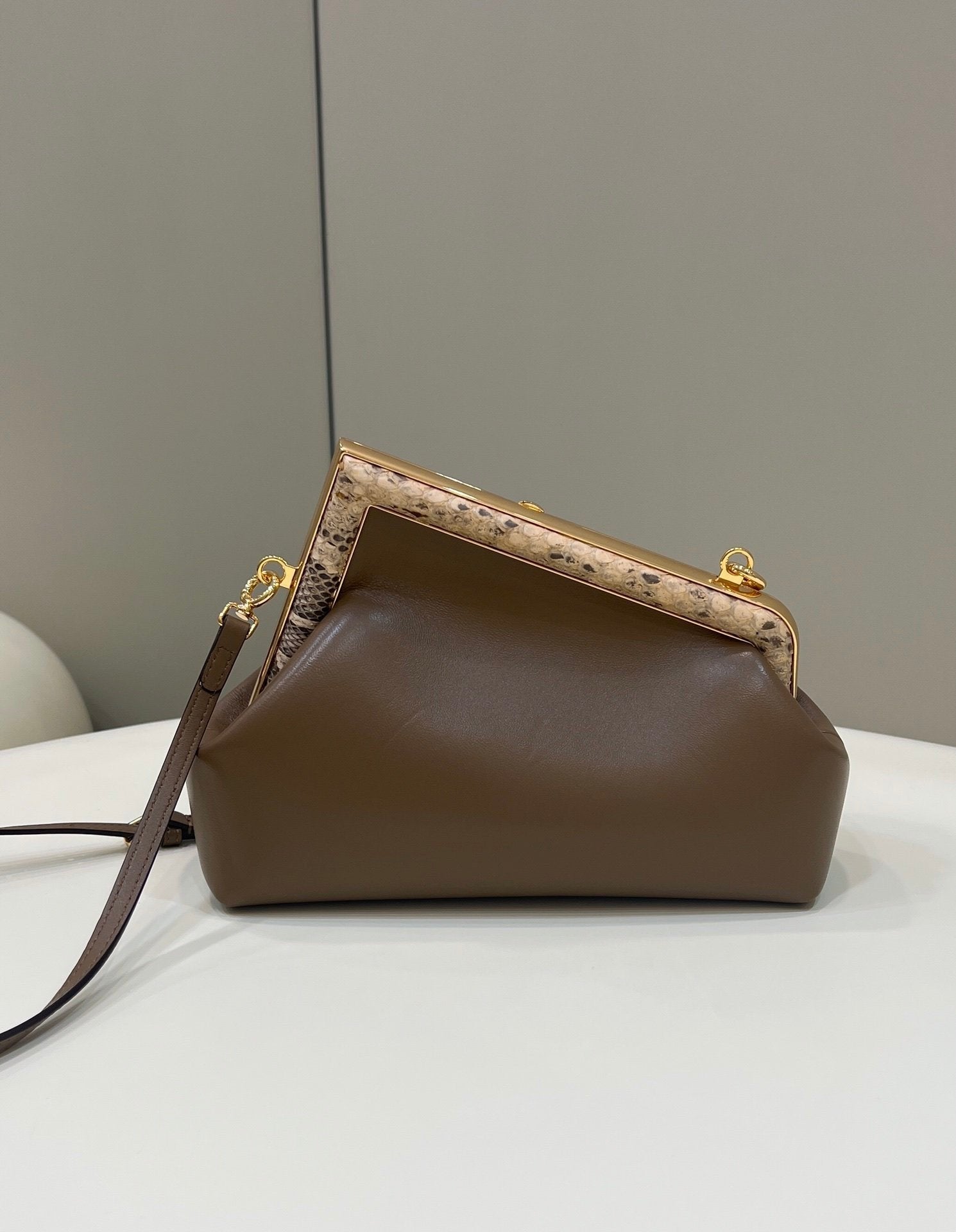 Fendi Mini Crossbody 26cm Brown