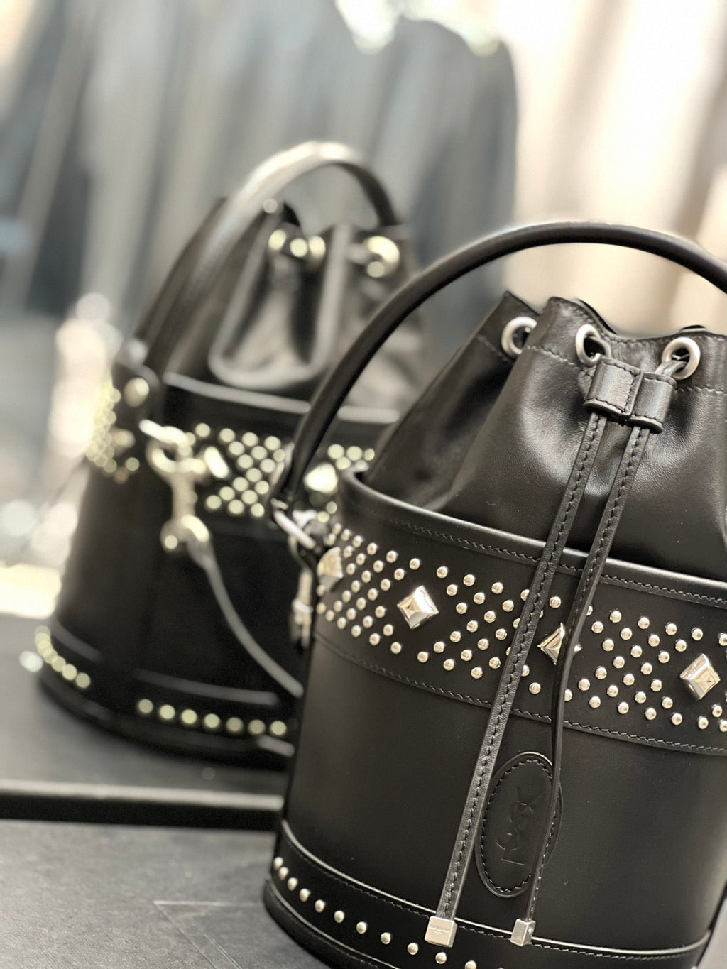 Saint Laurent Bahia Bucket Bag 25cm