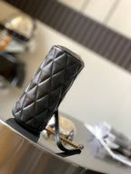 Saint Laurent Sade Mini Tube Bag For Women 20cm Black YSL 699703AAAJU1000