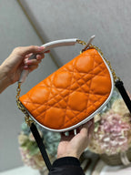 Christian Dior Small Vibe Hobo Bag 20cm Orange