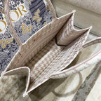 Christina Dior Medium Book Tote Bag 36cm Pastel
