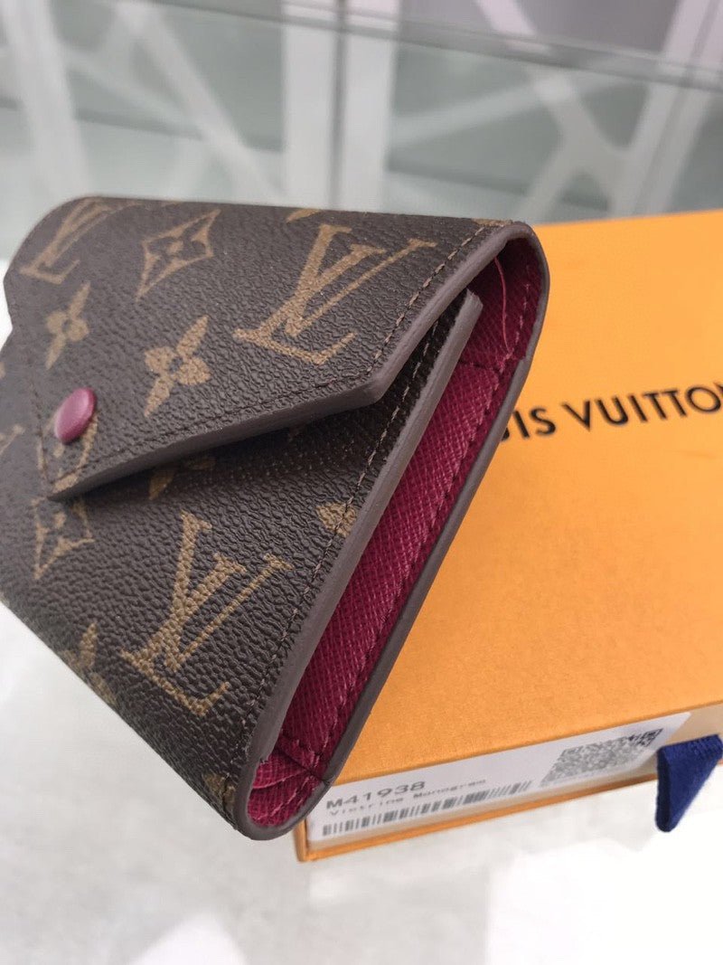Louis Vuitton Monogram Wallet 12cm Brown