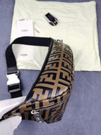 Fendi Belt Bag 18cm Brown