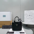 Prada Mini Tote Black For Women, Women’s Bags 7.5in/19cm