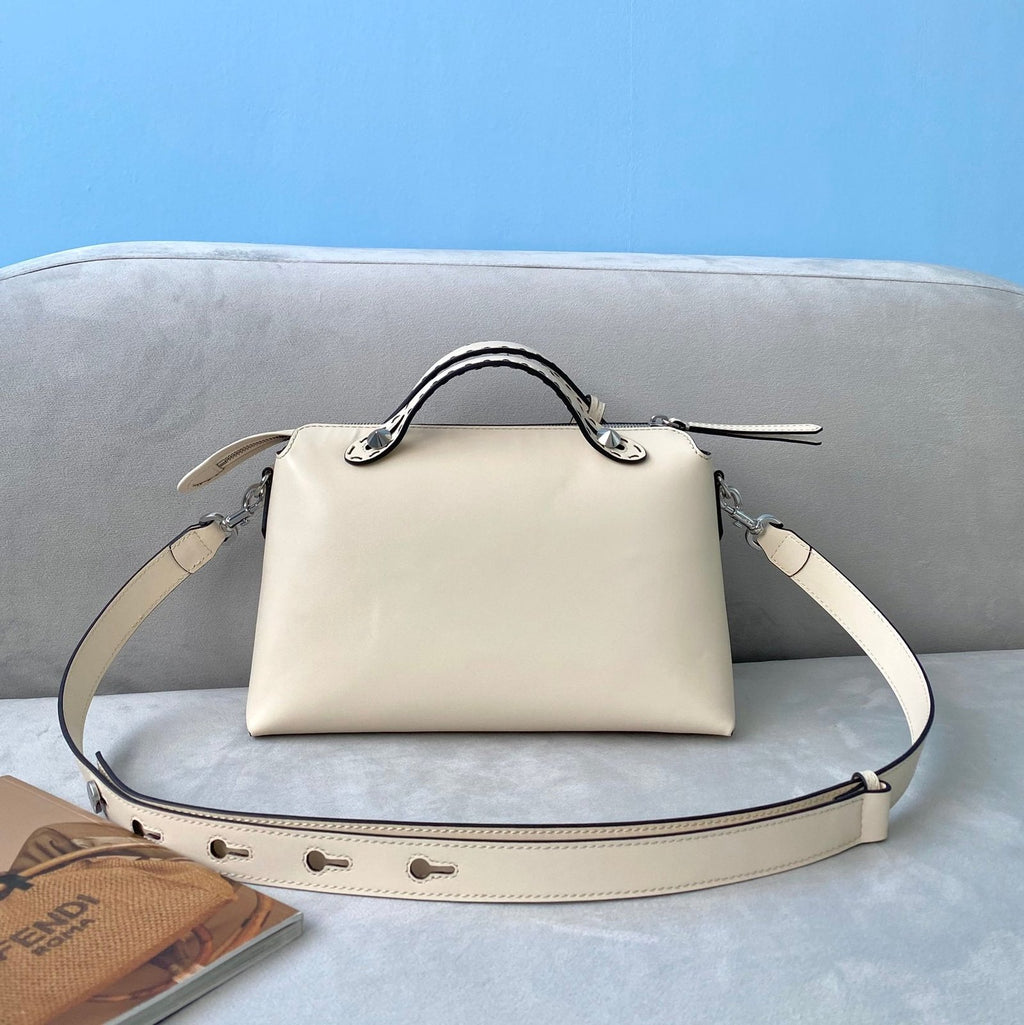 Fendi Mini By The Way Handle Bag 20cm White
