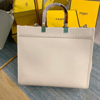 Fendi Sunshine Handle Bag 36cm Beige
