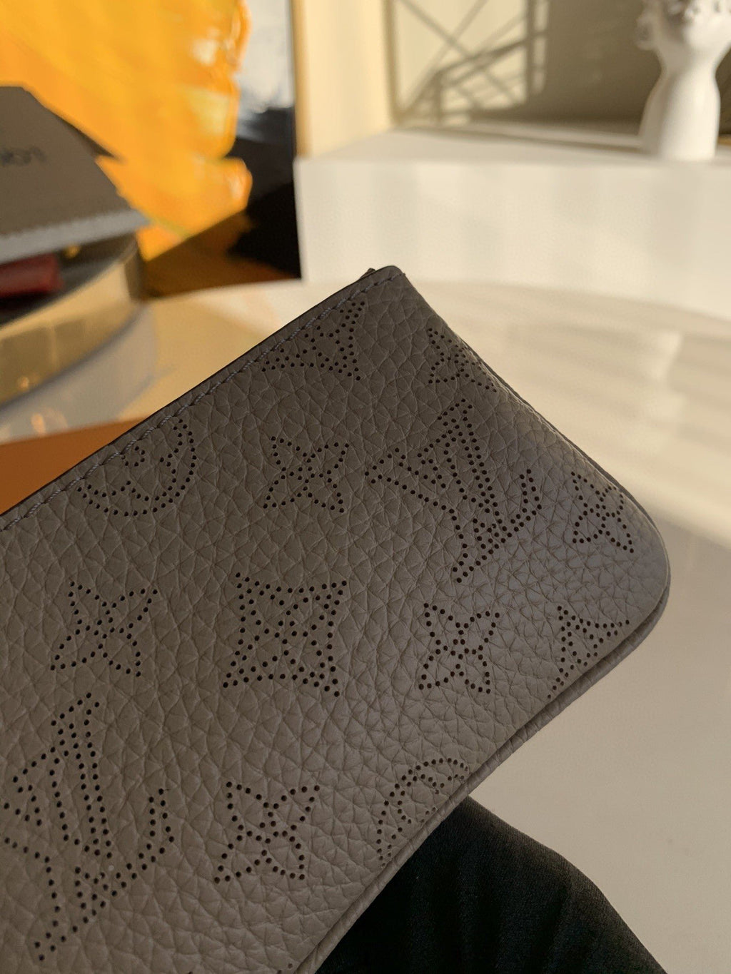 Louis Vuitton Monogram Empreinte Bag 16cm Brown