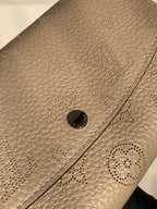 Louis Vuitton Monogram Empreinte Wallet 19cm Cream