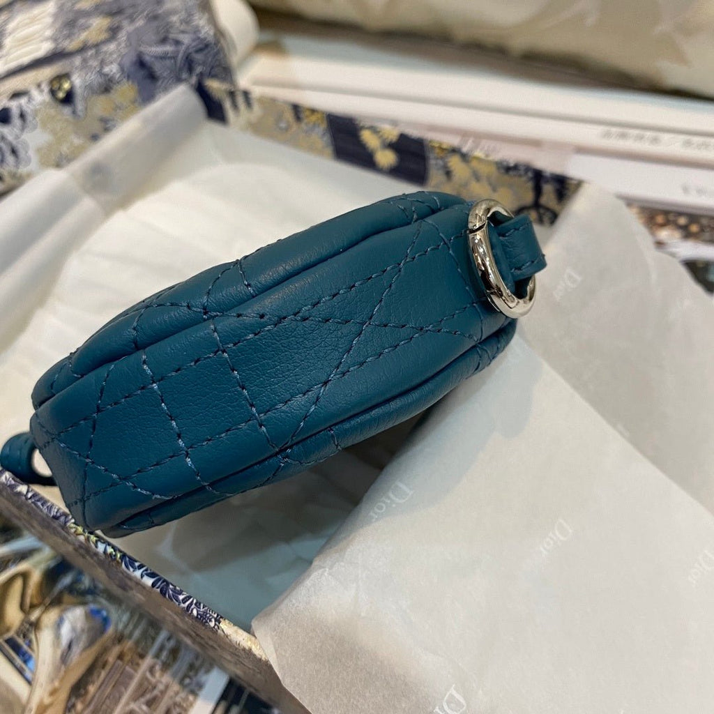 Christian Dior Blue Clutch 9cm