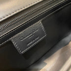 Christian Dior Large Caro Bag 28cm Black