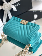 Chanel Medium Classic Flapbag 25cm Blue