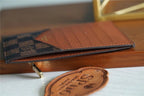Louis Vuitton ID Card Holder Damier Graphite Canvas Brown For Men, Men’s Wallet 13cm LV N60378
