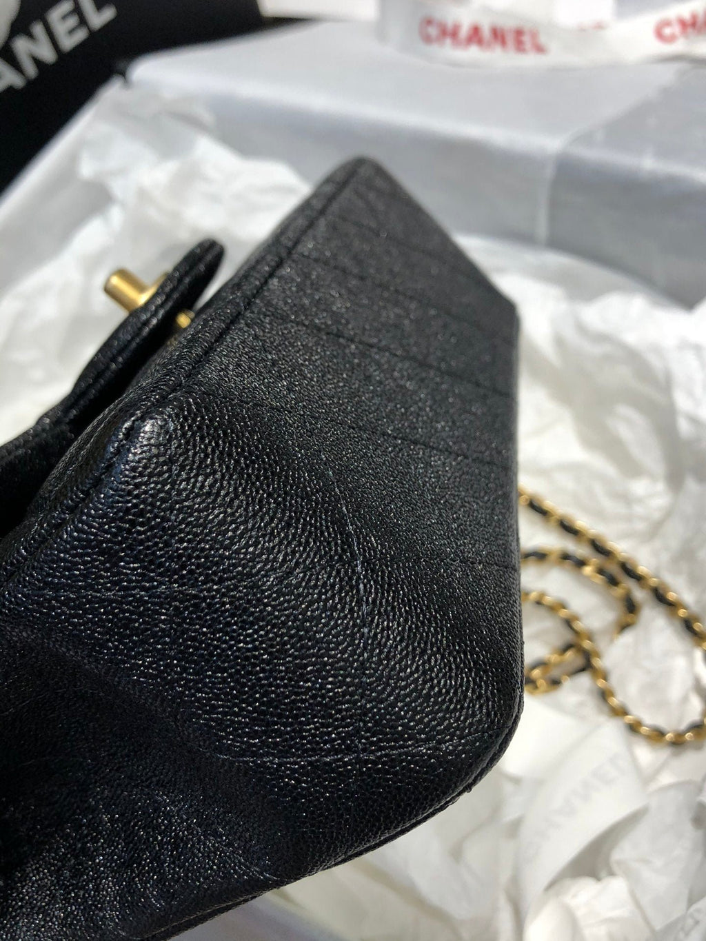 Chanel Classic Flap Bag 20cm Black