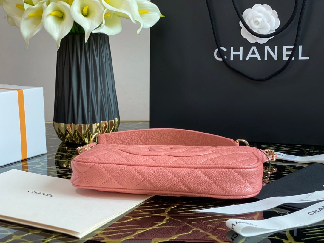Chanel Classic Shoudlerbag 25cm Pink