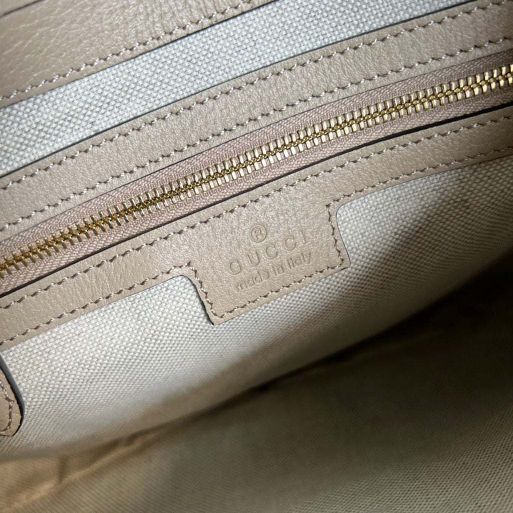 Gucci Jackie 1961 Small GG Shoulder Bag Beige For Women, Women’s Bags 11in/28cm