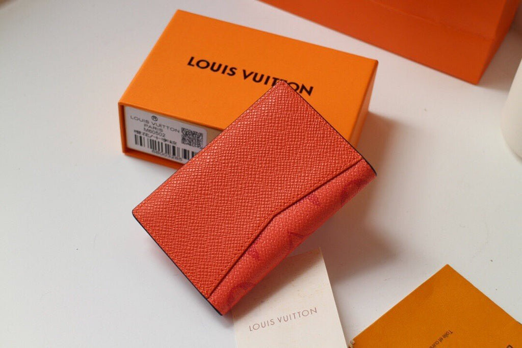 Louis Vuitton Monogram Wallet 8cm Orange