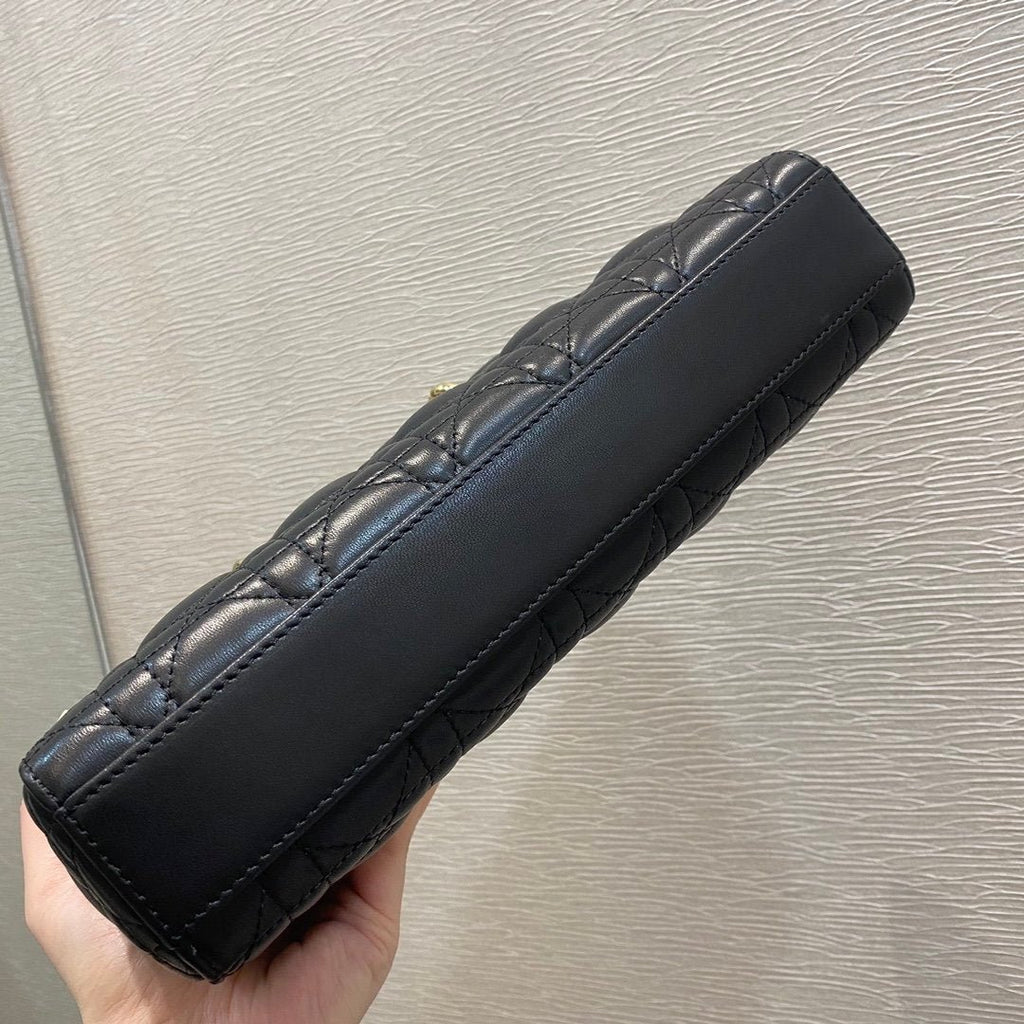 Christian Dior Lady D-Joy Bag 26cm Black