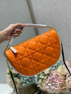 Christian Dior Small Vibe Hobo Bag 29cm Orange