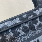 Christian Dior Mini Book Tote 23cm Leopard