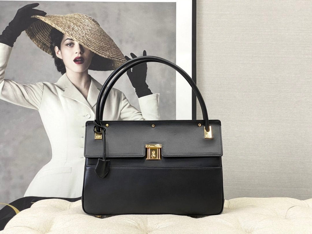Christian Dior Pareisenne Bag 30cm Black