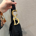 Christian Dior Black Handle Bag 25cm