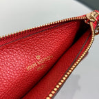 Louis Vuitton Zipped Card Holder 13cm Red