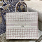 Christina Dior Book Tote Bag 42 cm Pastel