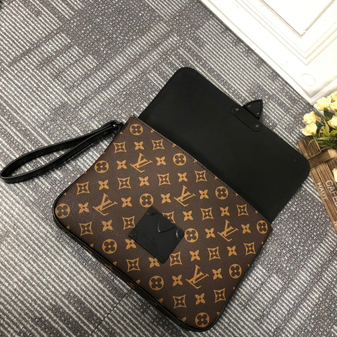 Louis Vuitton S Lock A4 Pouch Monogram