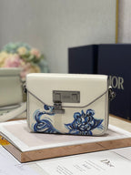 Christian Dior Paris Bag 19cm White